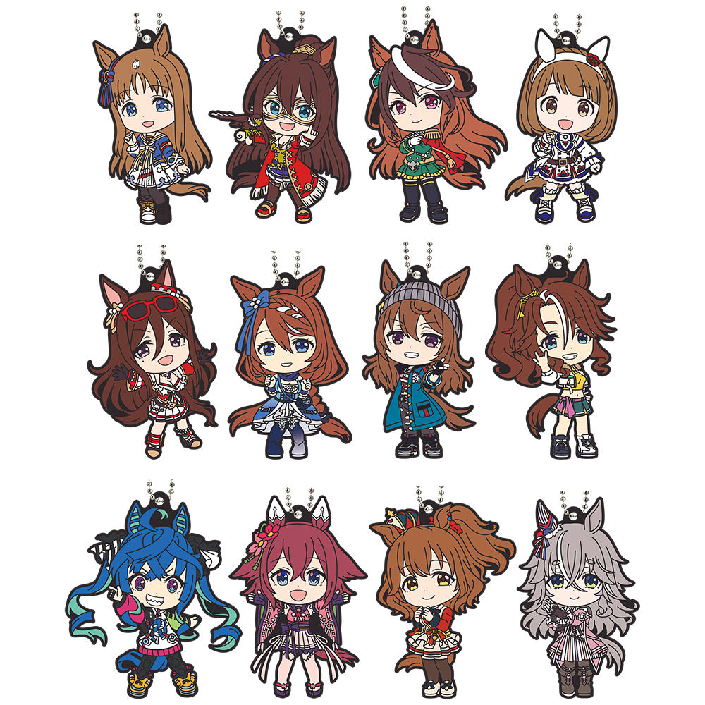 G賞 ラバーマスコット 全12種 公式商品画像