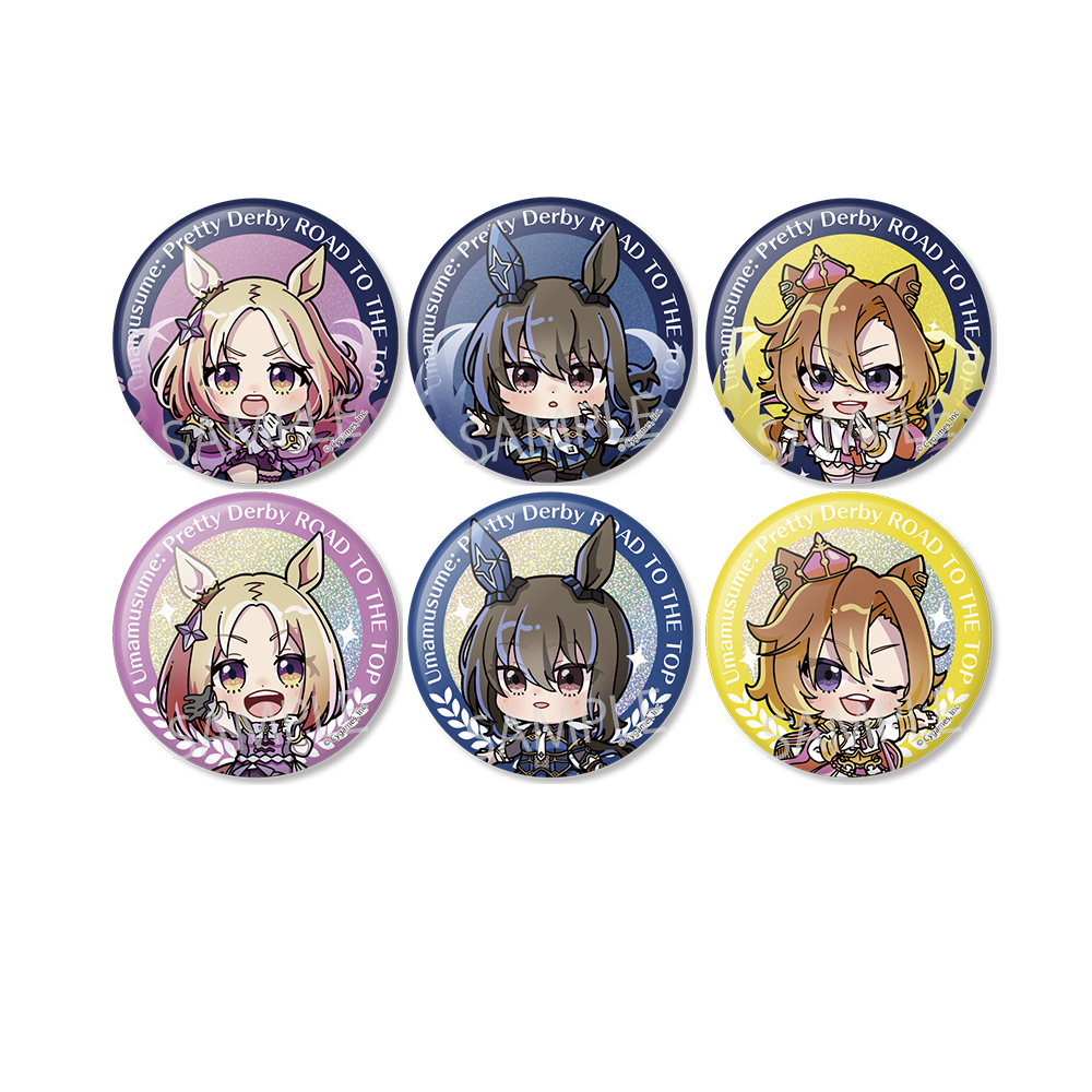 ホログラム缶バッジ あにぽぷシリーズの公式商品画像