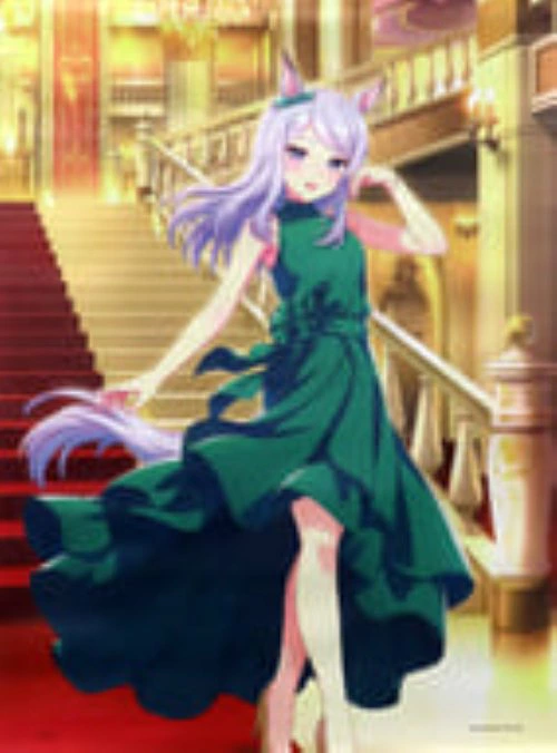 一番くじ ウマ娘 プリティーダービー 6弾 C賞 メジロマックイーン キャンバス地タペストリー/メジロマックイーン【中古】[☆3]