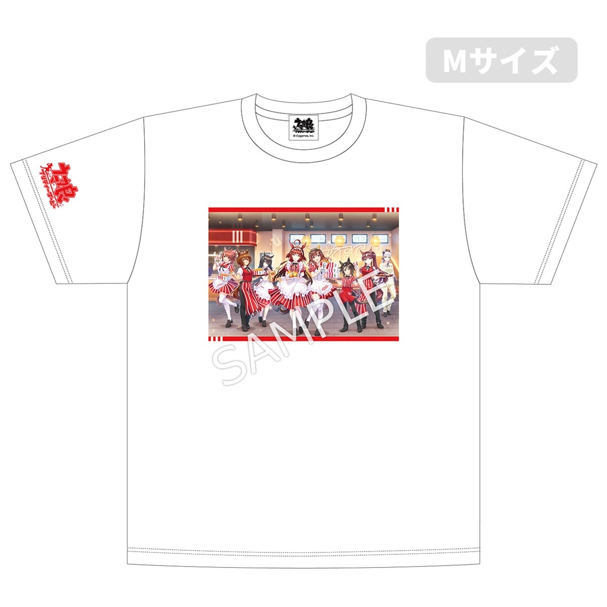 ウマ娘 プリティーダービー 公式Tシャツ (KFC｜ウマ娘 2026 Ver.) Mサイズの商品画像