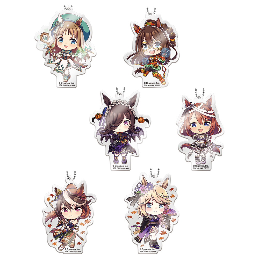 F賞 アクリルマスコット全6種の公式商品画像