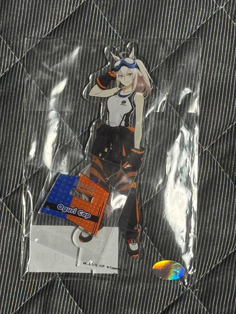 ウマ娘シンデレラグレイ　オートバックスコラボ　オグリキャップ　アクリルスタンド