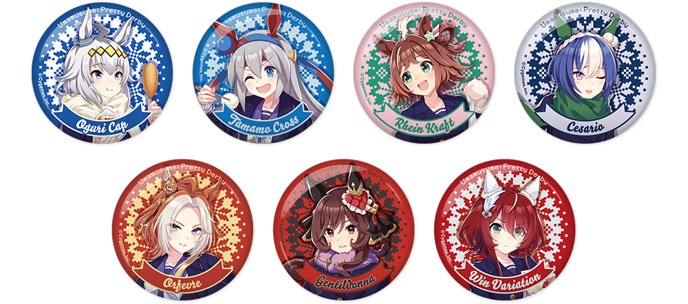 缶バッジ全7種の公式商品画像
