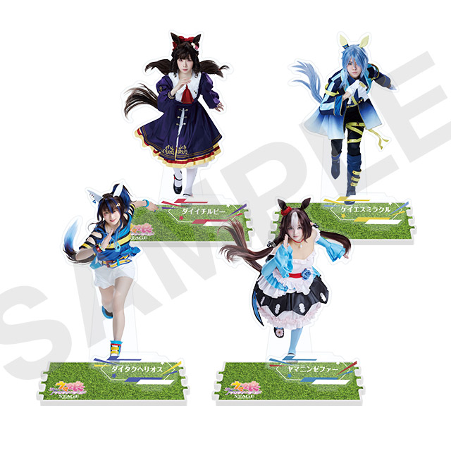 4キャラクター役別アクリルスタンドの公式商品画像