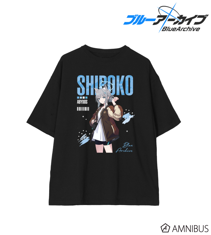 ブルーアーカイブ×東武動物公園 シロコ BIGシルエットTシャツ
