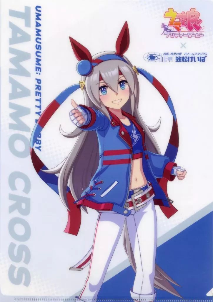 【中古】クリアファイル タマモクロス A4クリアファイル 笠松競馬場2024 「ウマ娘 プリティーダービー」