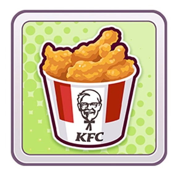 ゲーム内回復アイテム オリジナルチキン入りKFCバーレル