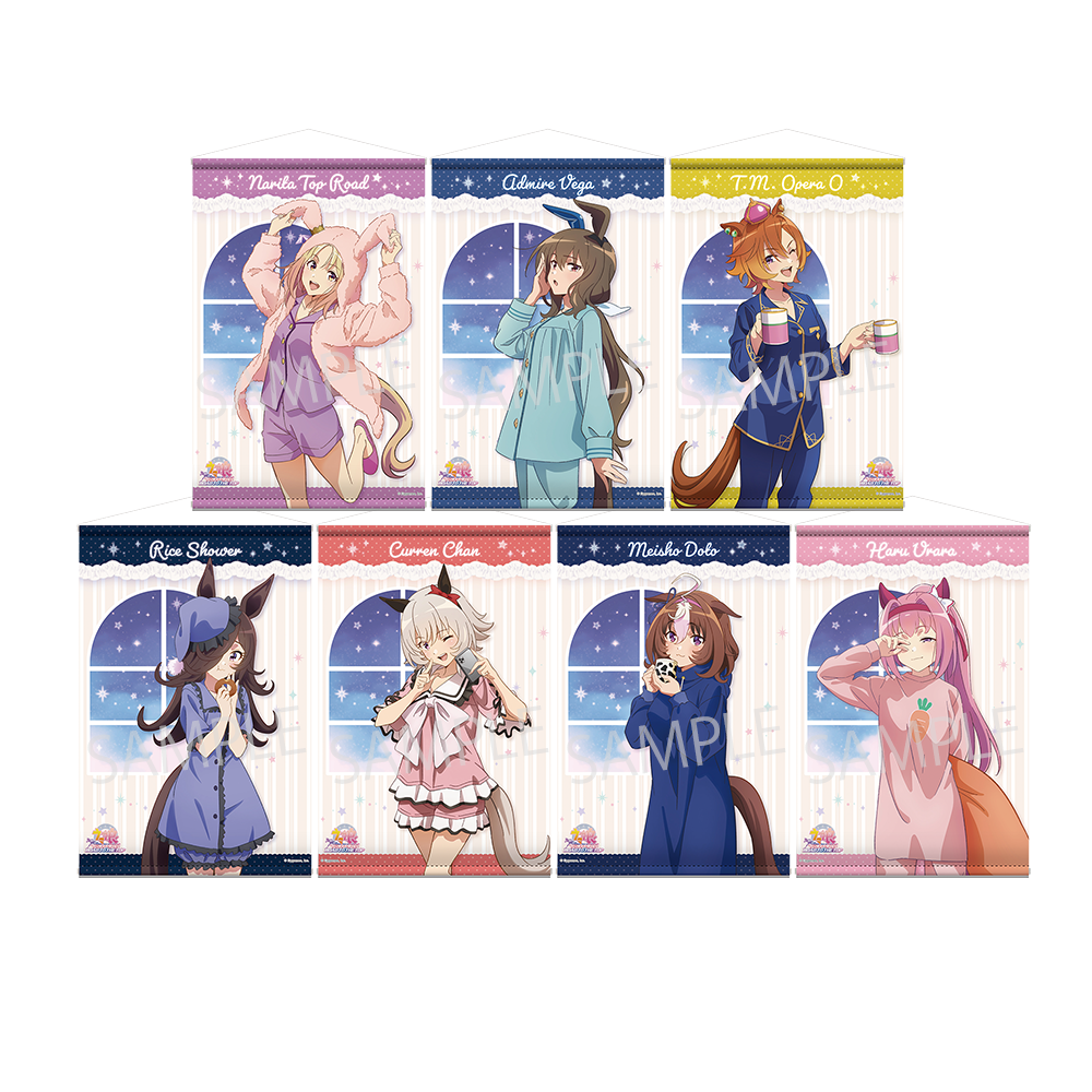 描き下ろしB2タペストリー全7種の公式商品画像