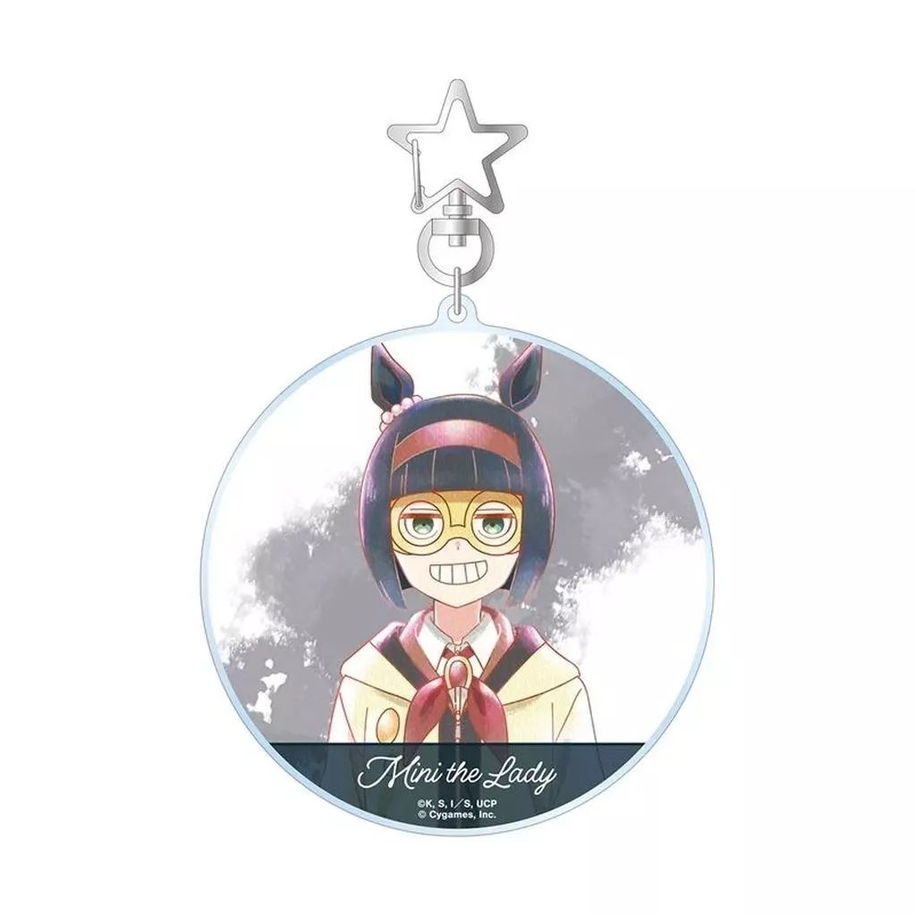 【中古】キーホルダー ミニーザレディ Ani-Art aqua label BIGアクリルキーホルダー 「アニメ ウマ娘 シンデレラグレイ」