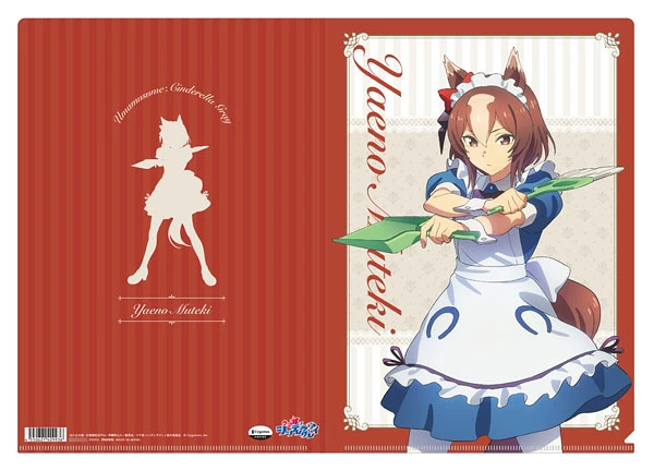 アニメ『ウマ娘 シンデレラグレイ』 クリアファイル ヤエノムテキ 〜聖蹄祭へようこそ!トレセン学園メイド喫茶〜[ムービック]《発売済・在庫品》