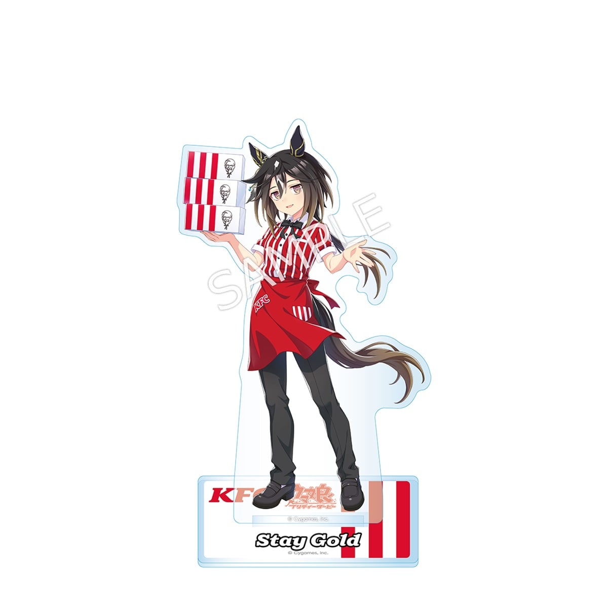 ウマ娘 プリティーダービー 公式アクリルスタンド【ステイゴールド】(KFC｜ウマ娘 2026 Ver.)の商品画像