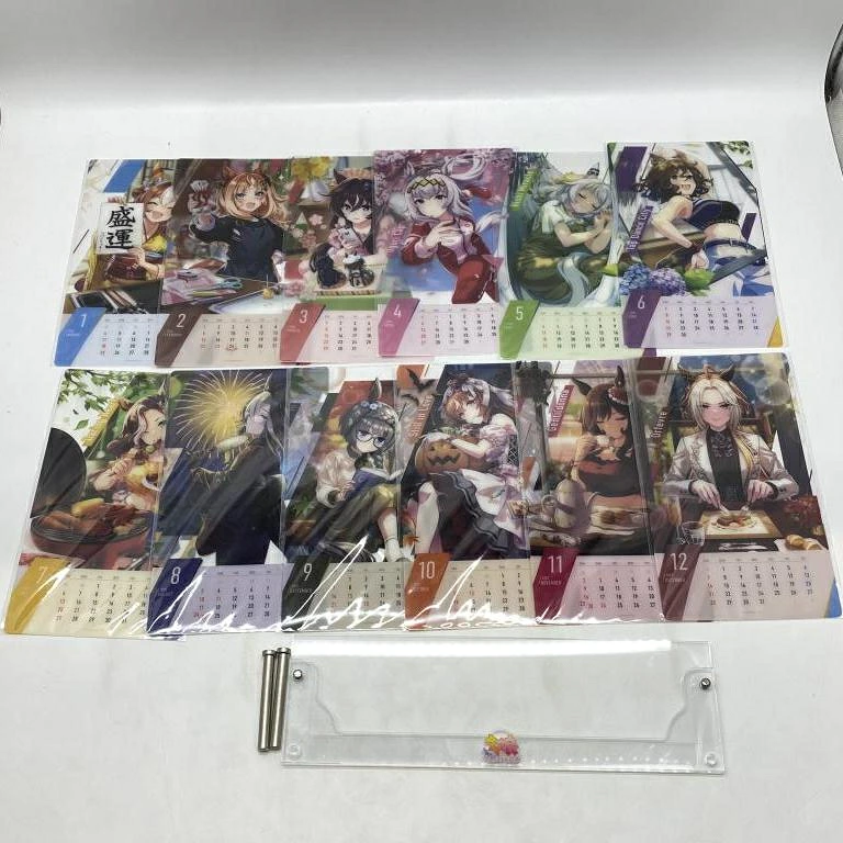 【中古】ウマ娘 プリティーダービー 2025年度つながる!卓上カレンダー[24]