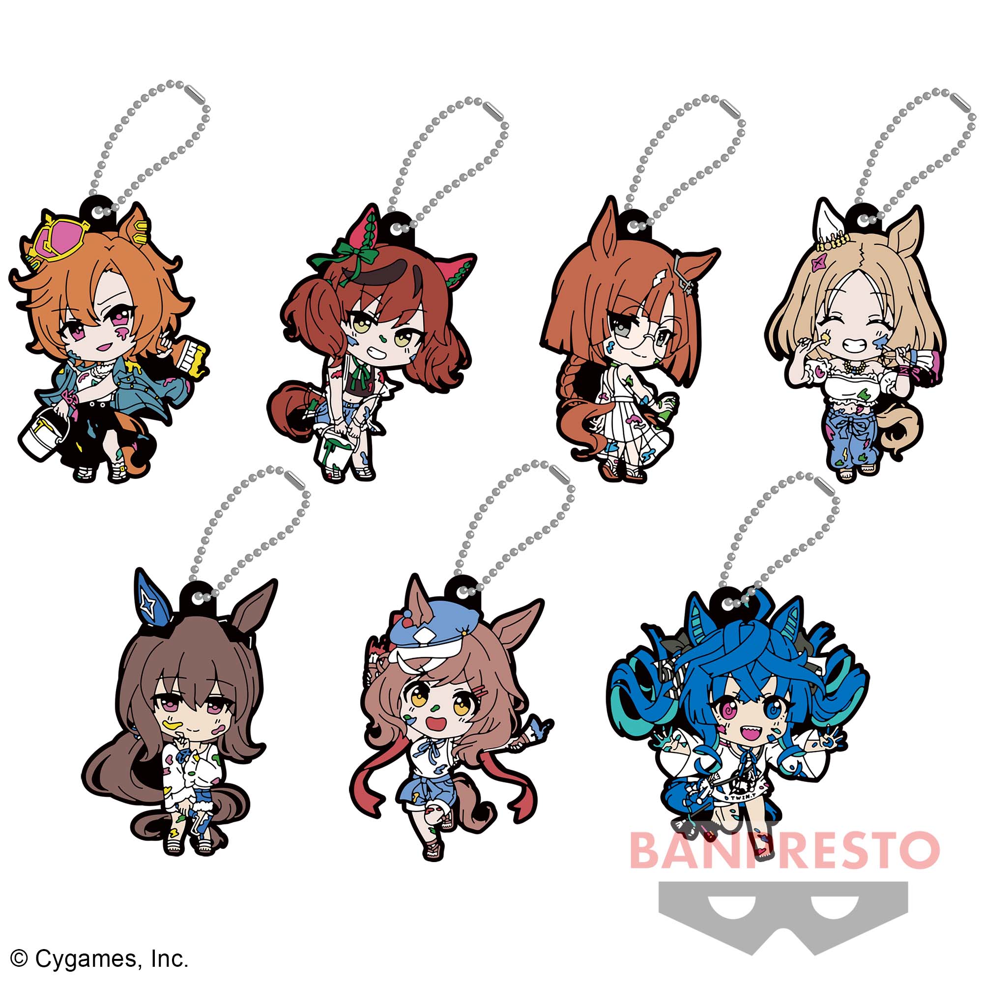 ウマ娘 プリティーダービー ラバーキーホルダー～ペインタースタイル～vol.2の公式商品画像