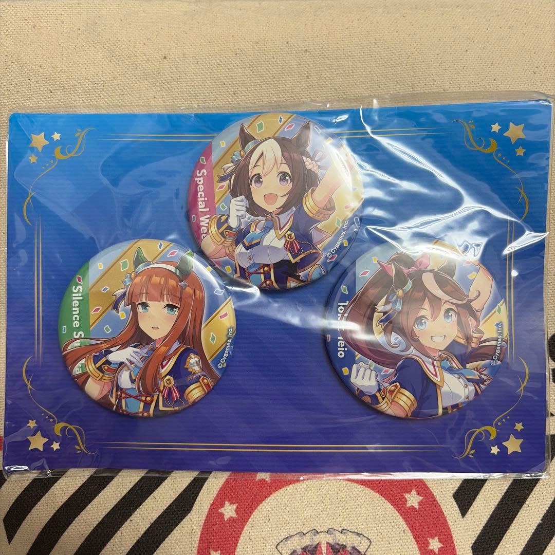 ウマ娘 プリティーダービー 公式3rd EVENT 缶バッジ 3種セット
