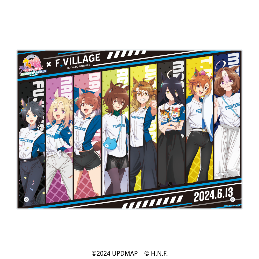 Fビレッジ A3アクリル記念プレートの公式商品画像