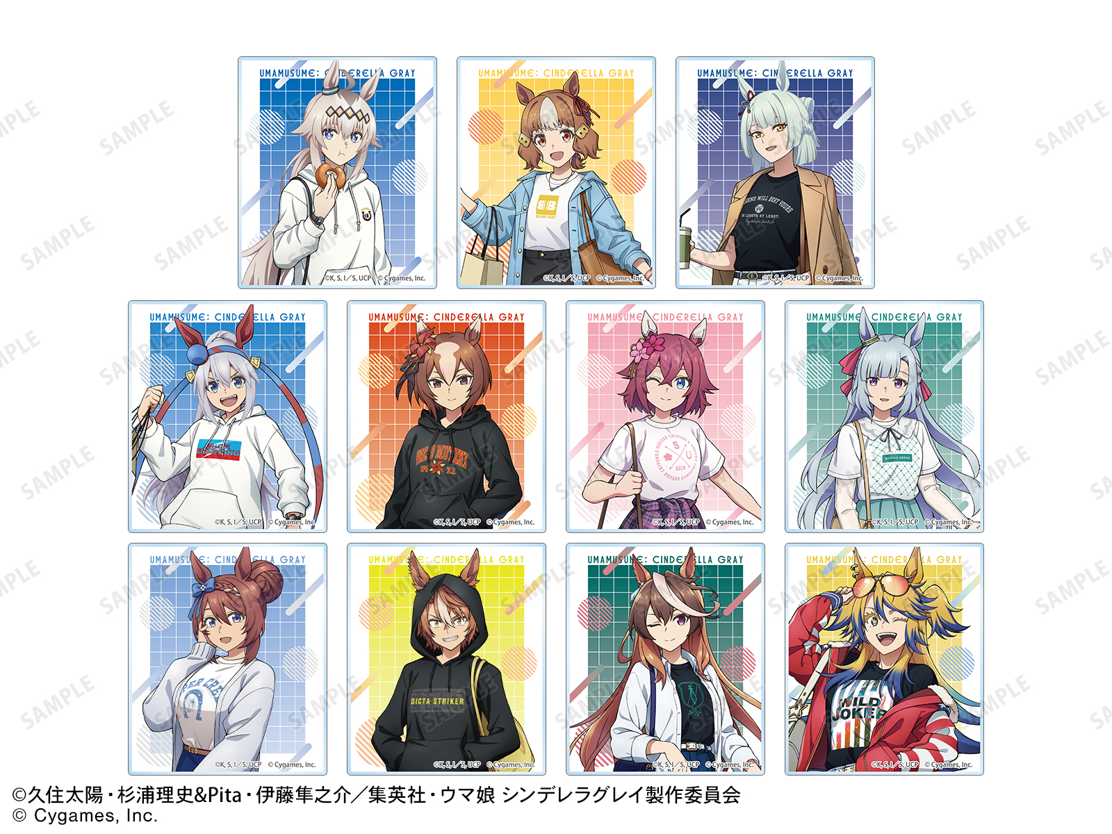 トレーディングアクリルカード全11種