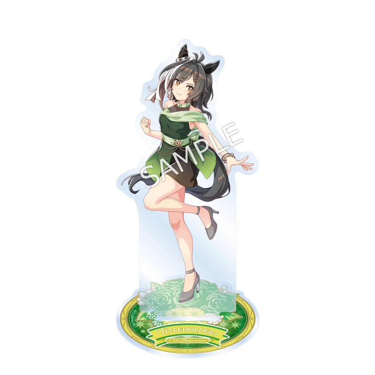 5.5th Anniversary記念イラストのタイトルホルダーを使用した公式アクリルスタンドの商品画像