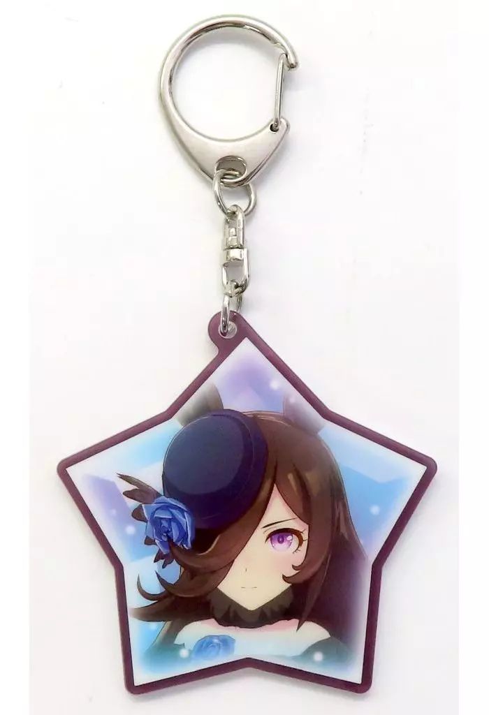 【中古】雑貨 ライスシャワー ピースアクリルキーホルダー 「ウマ娘 プリティーダービー」
