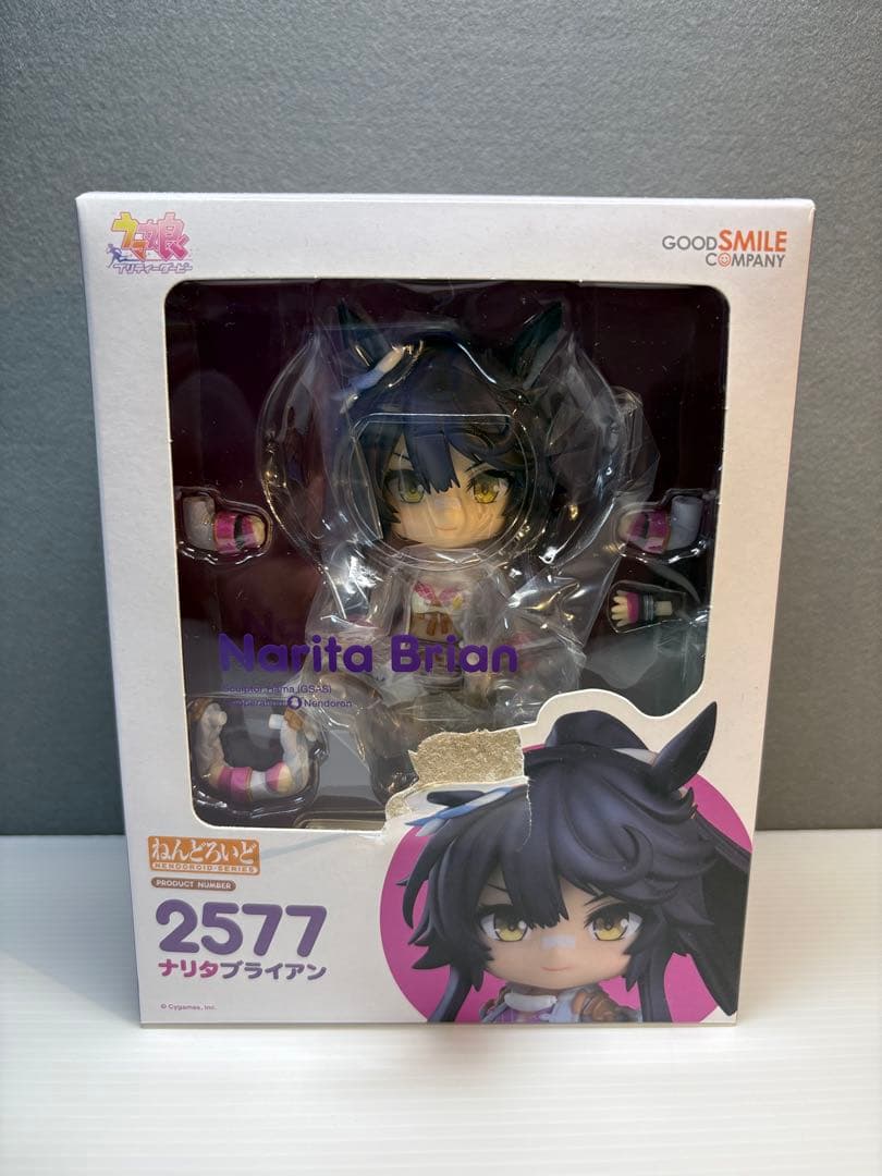 未開封 ねんどろいど ナリタブライアン No.2577 ウマ娘 外箱ダメージあり