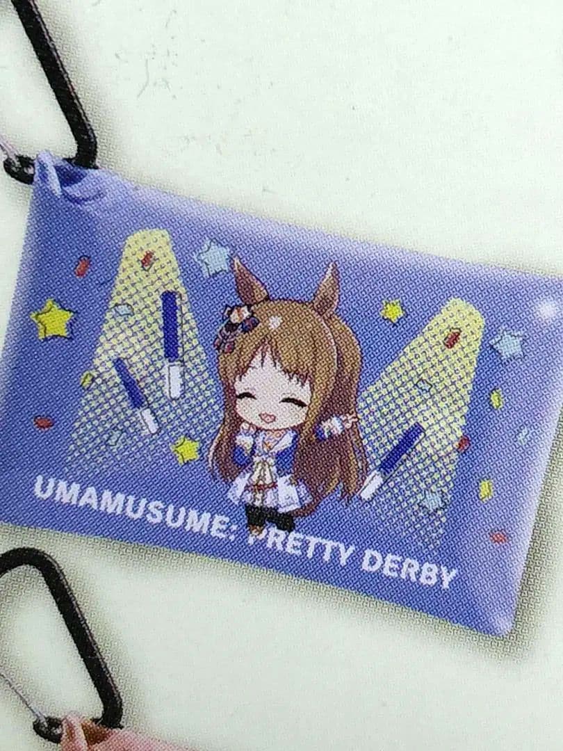 ウマ娘 一番くじ 8弾 G賞 カラビナ付きマルチケース【グラスワンダー】
