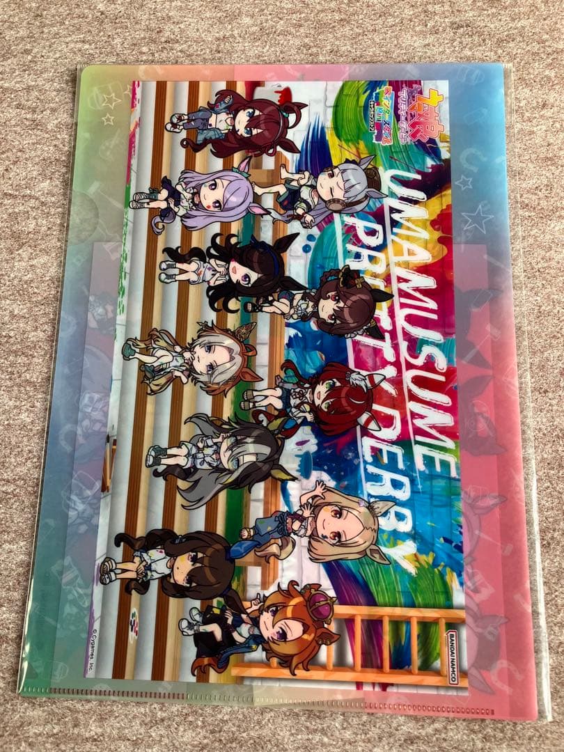 ウマ娘 プリティーダービー ペインタースタイル Mini キャラ クリアファイル