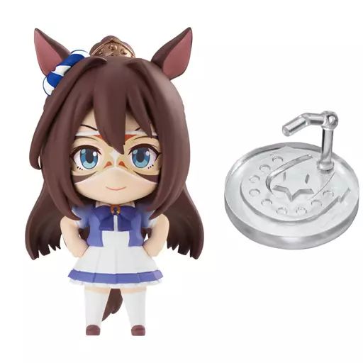 【中古】食玩 トレーディングフィギュア 4.エルコンドルパサー 「ウマ娘 プリティーダービー ミニキャラコレクション 01」