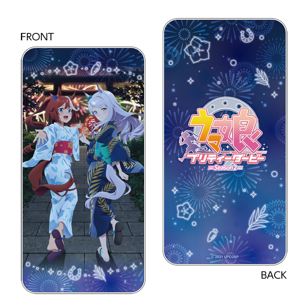 描き下ろし大容量モバイルバッテリー トウカイテイオー＆メジロマックイーンのココラボ公式商品画像