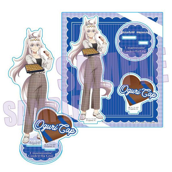 ウマ娘 シンデレラグレイ オグリキャップ チョコレート アクリルスタンド シングレ 新品 未開封品 正規品 【ベルハウス】