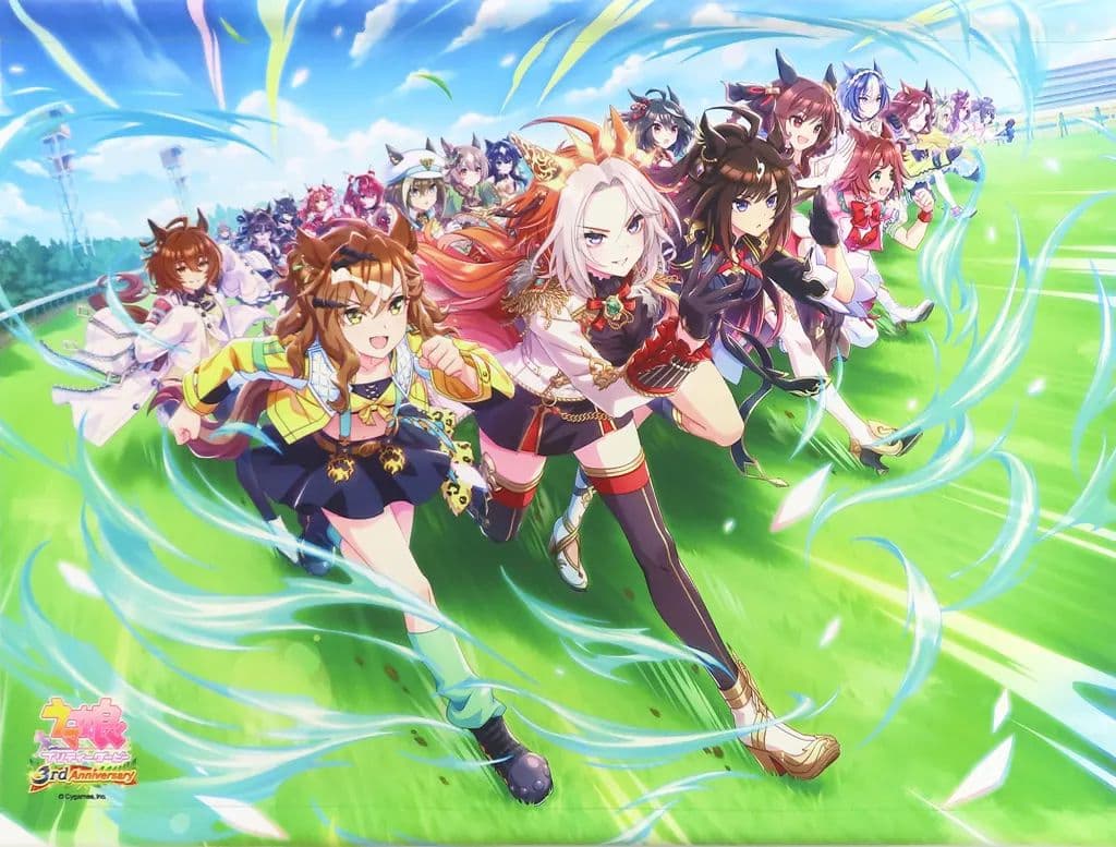 ウマ娘 タペストリー 3rd Anniversary Ver 未開封品