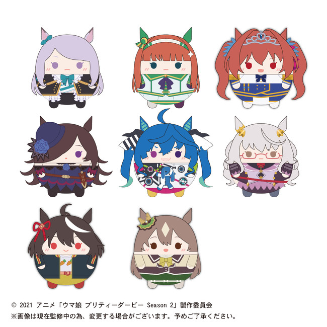 ふわコロりん第2弾の8キャラクター