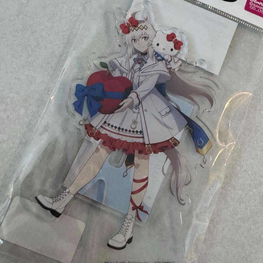 ウマ娘　シンデレラグレイ　オグリキャップ　サンリオ　キティ　アクリルスタンド
