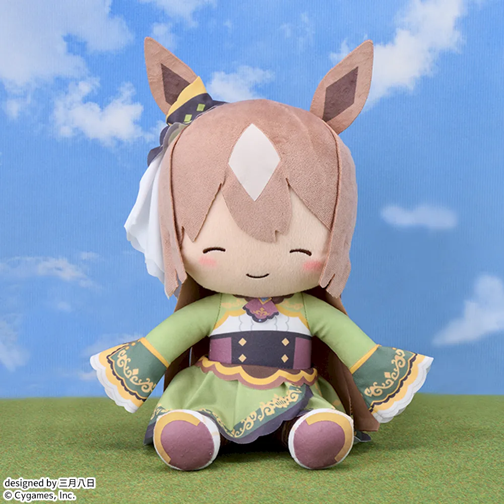 ふわぷちLぬいぐるみサトノダイヤモンドを写したセガプラザ公式商品画像