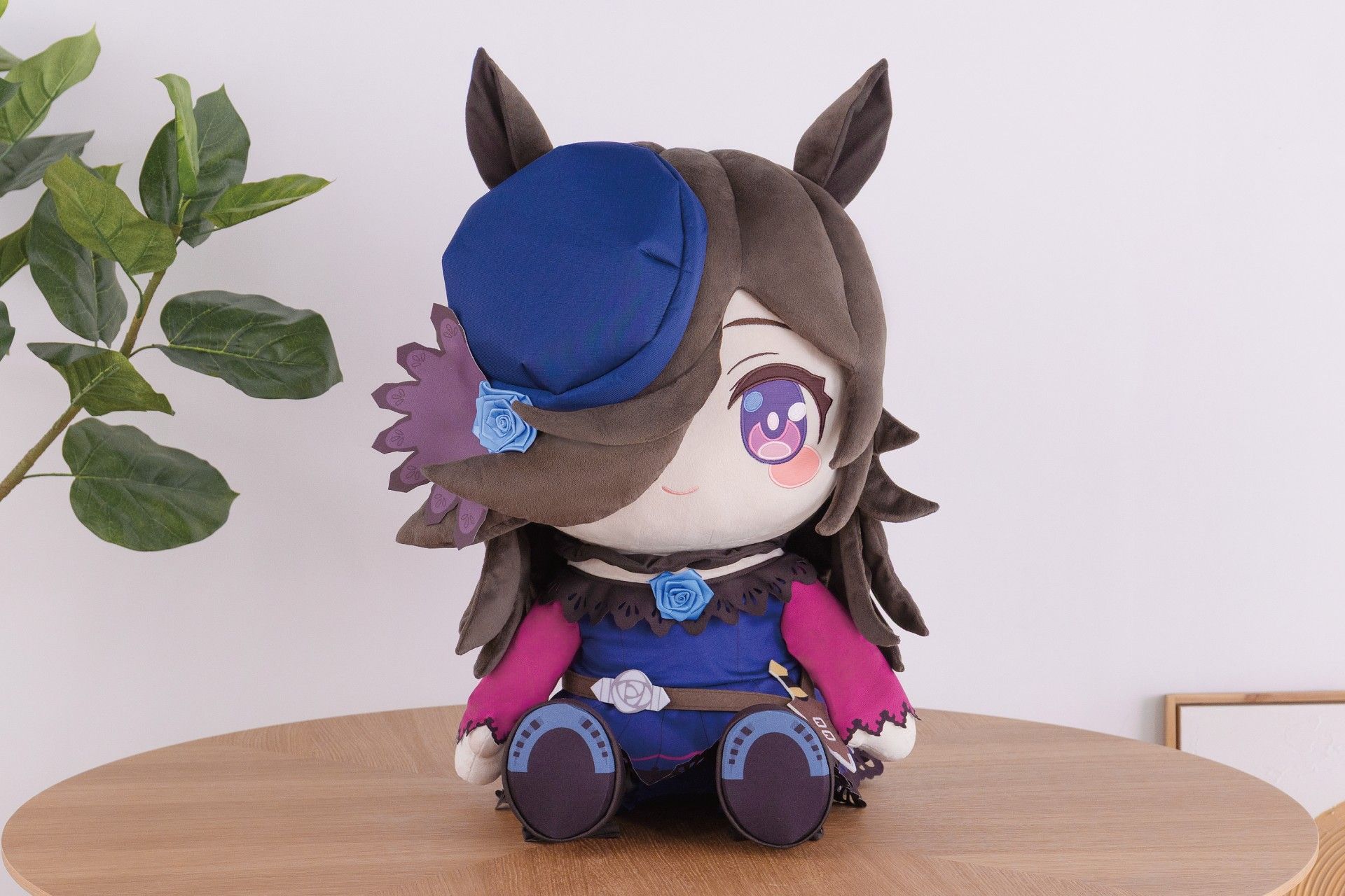 どきゅーとぷち 特大ぬいぐるみ ライスシャワー