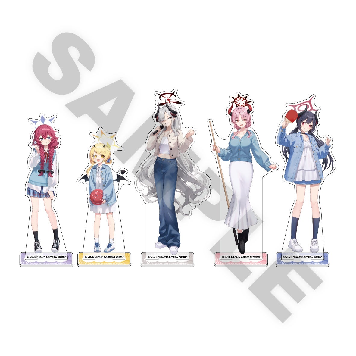 ROUND1コラボ アクリルスタンド 全5種