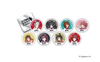 全8種のコラボ限定描き下ろしイラスト缶バッジ公式画像