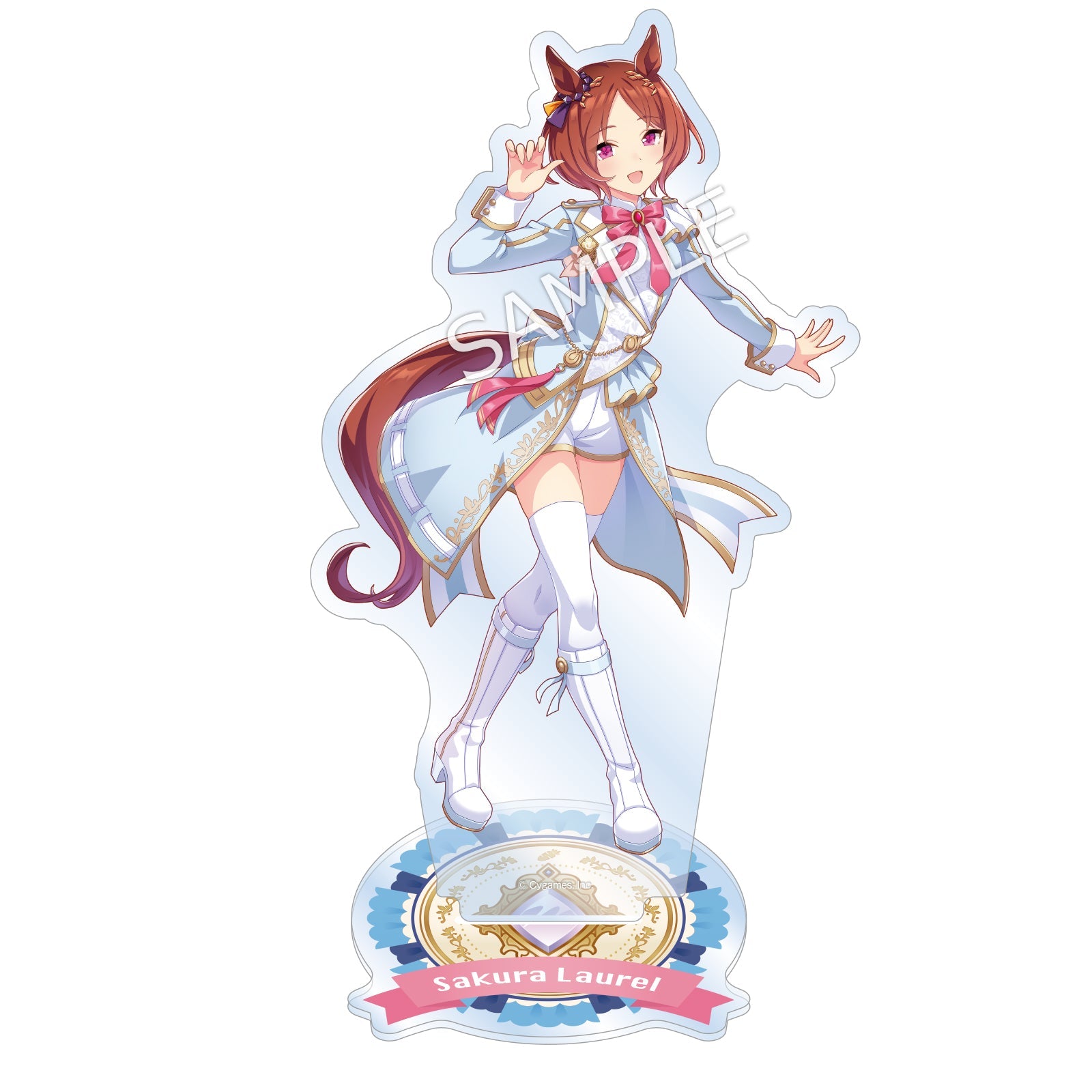 公式アクリルスタンド (Snowy Integrity Ver.)の公式商品画像（公式アクリルスタンド 【サクラローレル】(スノーウィ・インテグレティVer.)の例）