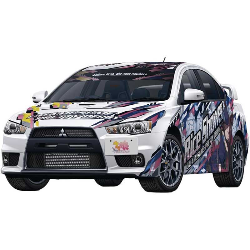 アオシマ プラモデル 1/24 痛車 No.3 ウマ娘 プリティーダービー Ver.2 CZ4A ランサーエボリューションX ファイナルエディション `15 ミツビシ