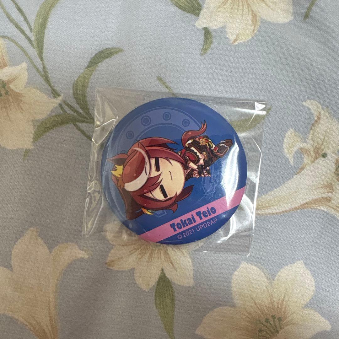 ウマ娘 プリティーダービー トウカイテイオー ちびころ 缶バッジ