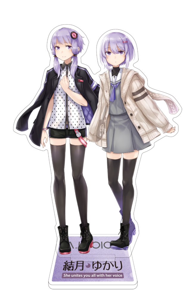 A.I.VOICE 結月ゆかり・結月ゆかり 雫 初回限定アクリルスタンド