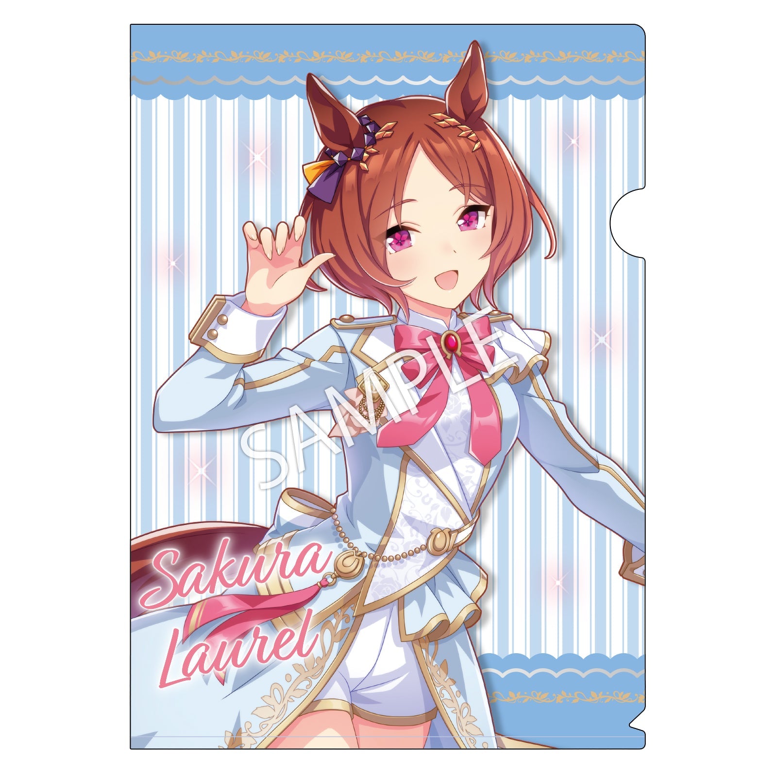 公式クリアファイル (Snowy Integrity Ver.)の公式商品画像（公式クリアファイル 【サクラローレル】(スノーウィ・インテグレティVer.)の例）