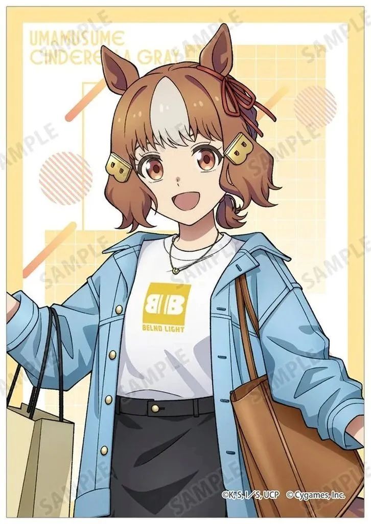 【中古】キャラカード ベルノライト 「アニメ ウマ娘 シンデレラグレイ POP UP SHOP in マルイ トレーディングブロマイド」