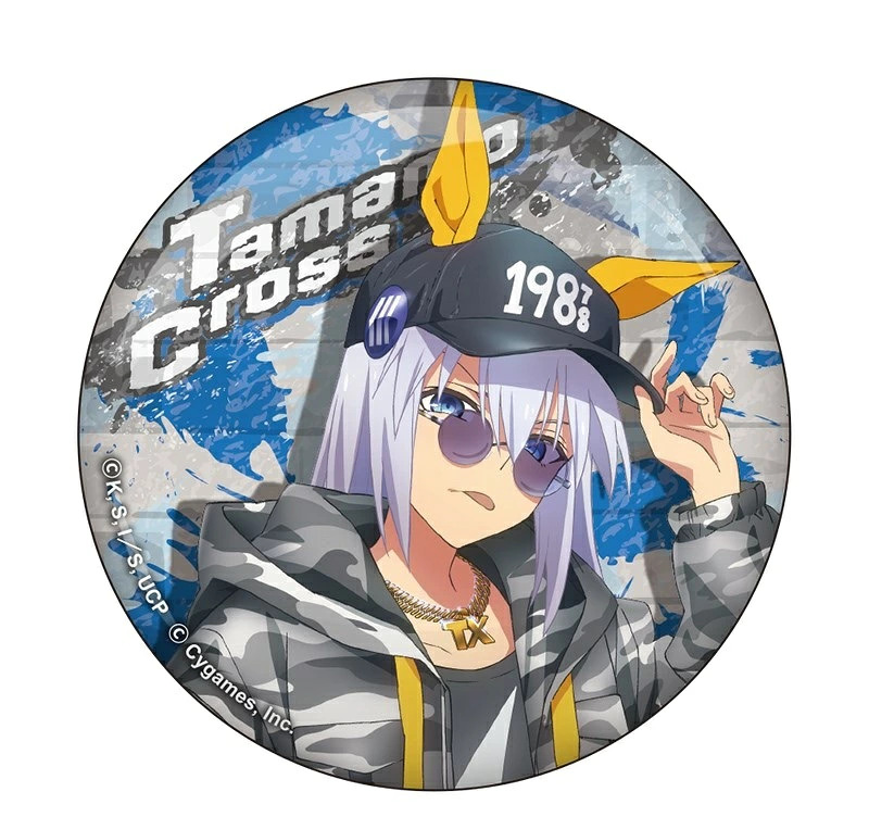 タマモクロス ウマ娘 シンデレラグレイ トレーディング缶バッジ rebellious style ver. ウマ娘 グッズ 缶バッジ カンバッジ カンバッチ 缶バッチ