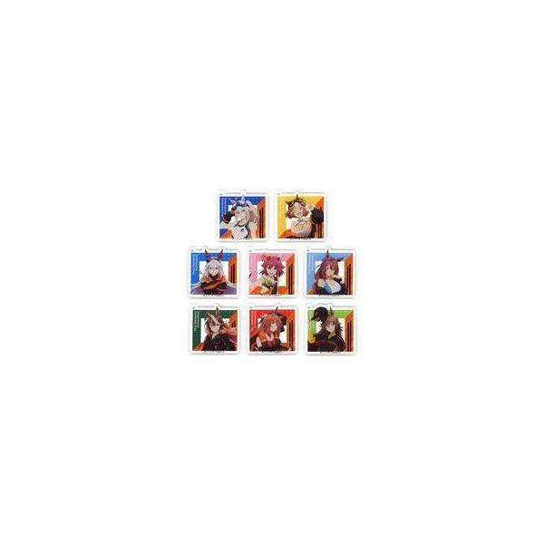 中古キーホルダー 全8種セット 「ウマ娘 シンデレラグレイ×オートバックス トレーディングアクリルキーホルダー vol.