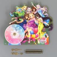 【中古】置き時計・掛け時計 集合 公式アクリルクロック(2.5th Anniversary Ver.) 「ウマ娘 プリティーダービー」