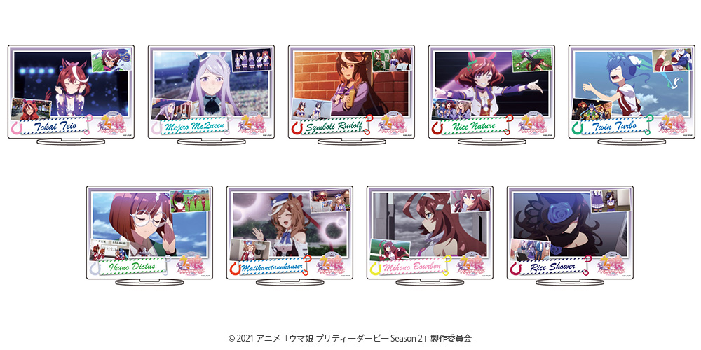 キャラアクリルフィギュア9種の公式商品画像