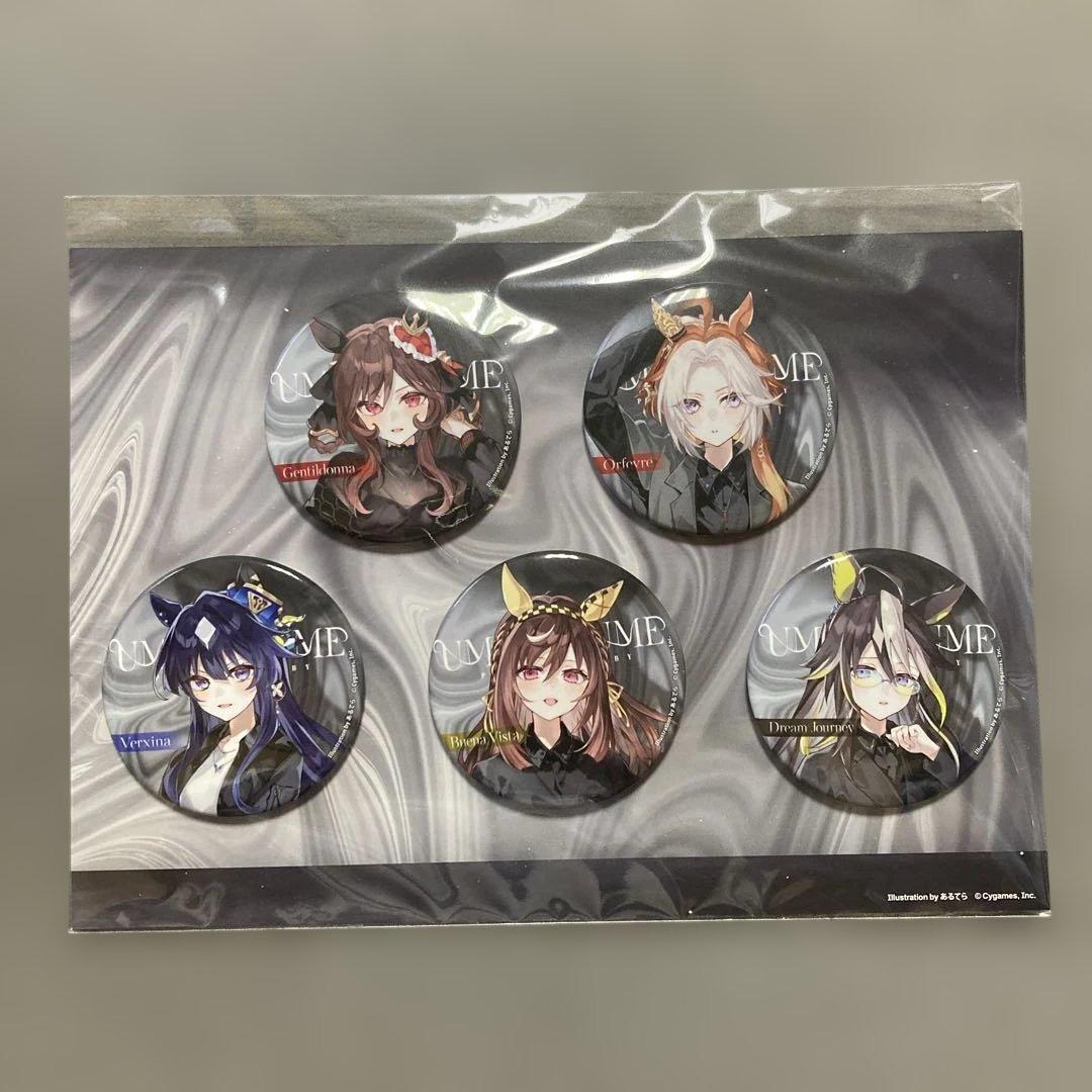 【ウマ娘】ウマ娘✕ZOZOTOWN 缶バッジセット