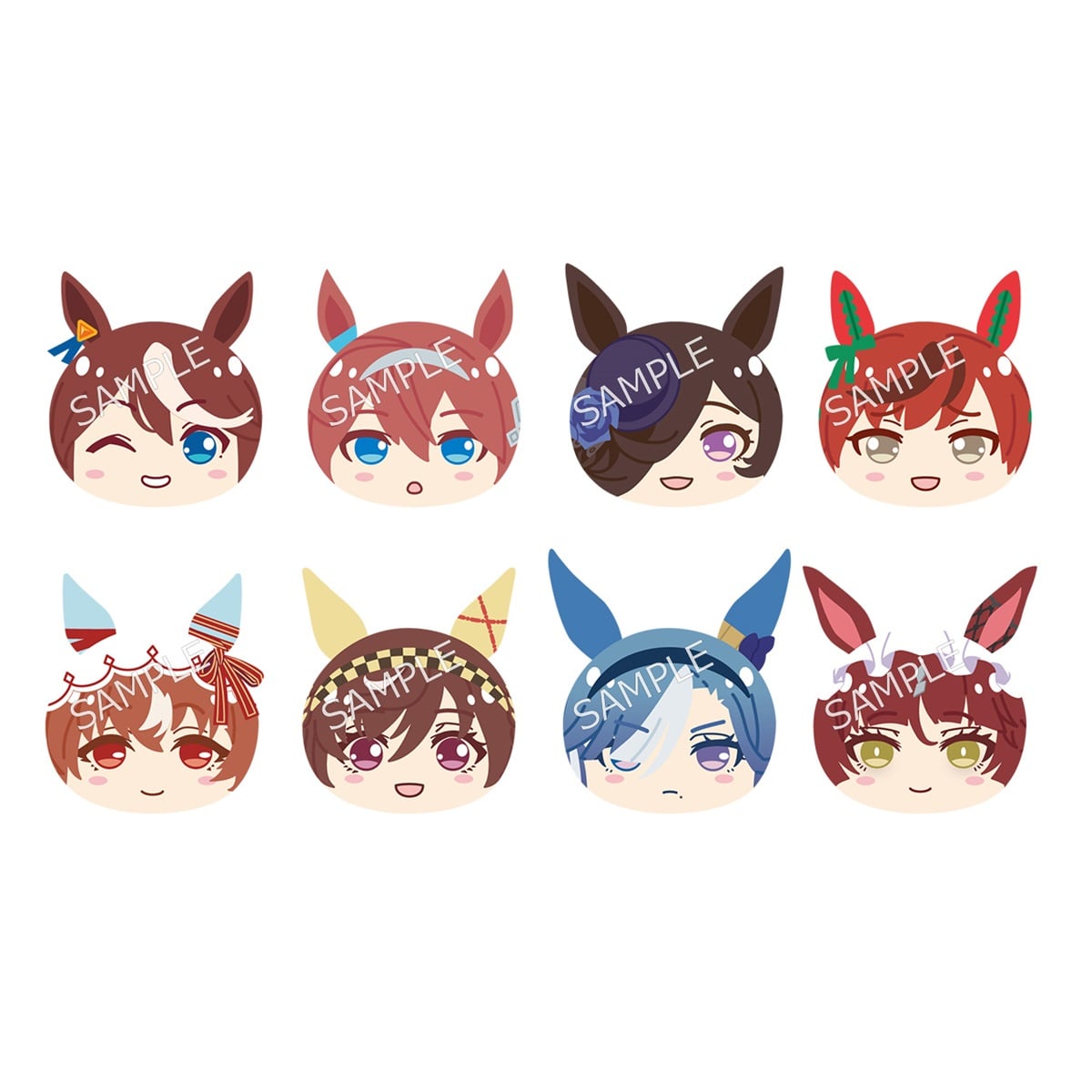 おまんじゅうにぎにぎマスコット NEXT4【BOX】と全8デザインのCyStore公式商品画像