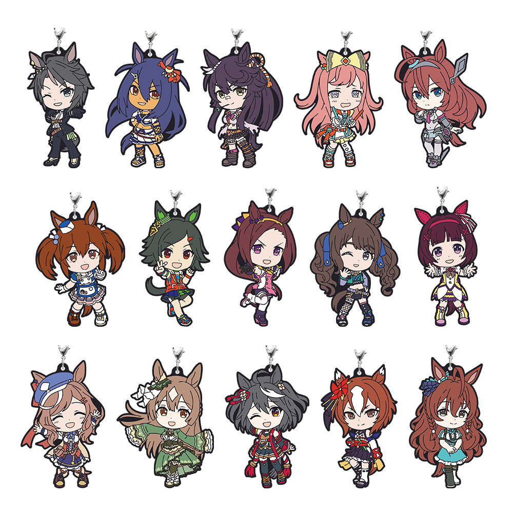 H賞 ラバーマスコット 全15種 公式商品画像