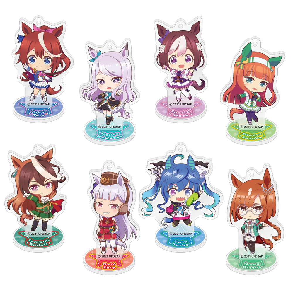 トレーディングアクリルスタンドキーホルダー全8種のココラボ公式商品画像