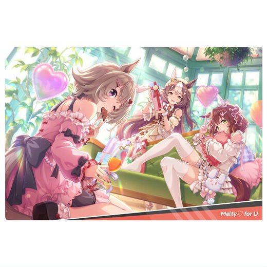 ウマ娘 プリティーダービー ツインウエハース 第9R [16.Melty for U:ビジュアルアートカード]【ネコポス配送対応】【C】【カード】